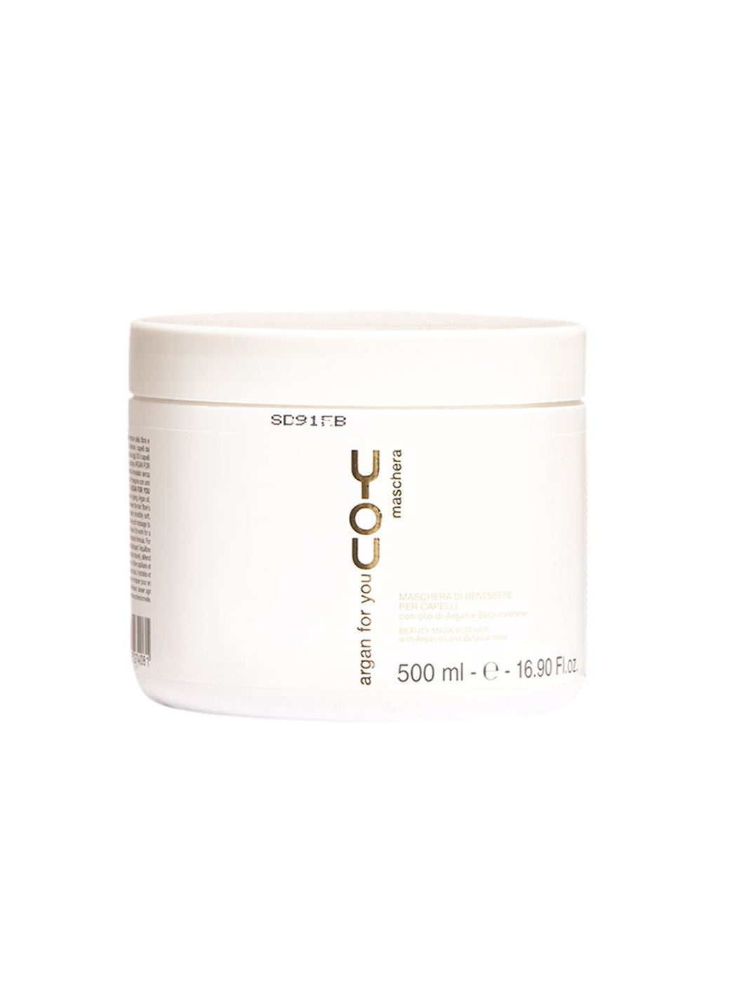 ARGAN MASCHERA 500 - Mascarilla nutritiva para el cabello 500 ml