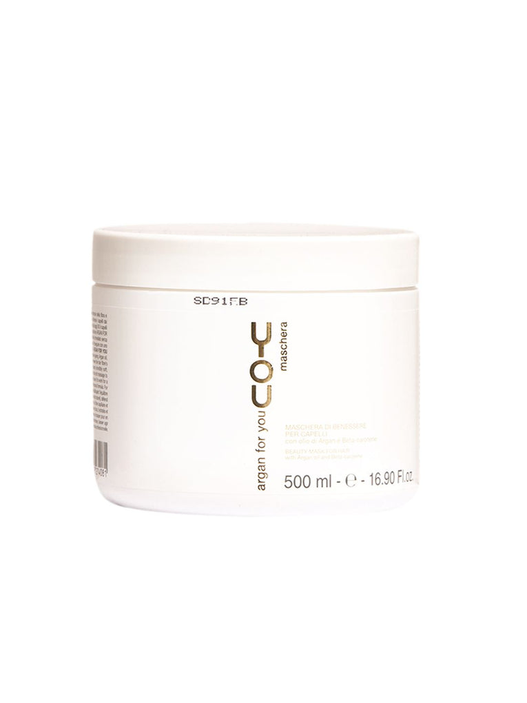 ARGAN MASCHERA 500 - Mascarilla nutritiva para el cabello 500 ml
