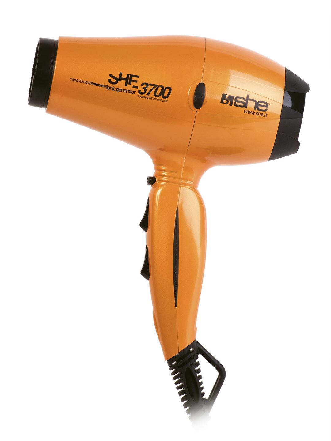 SHE 3700 - Secador de pelo compacto de cerámica y turmalina