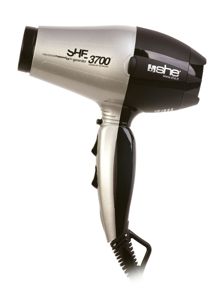 SHE 3700 - Secador de pelo compacto de cerámica y turmalina