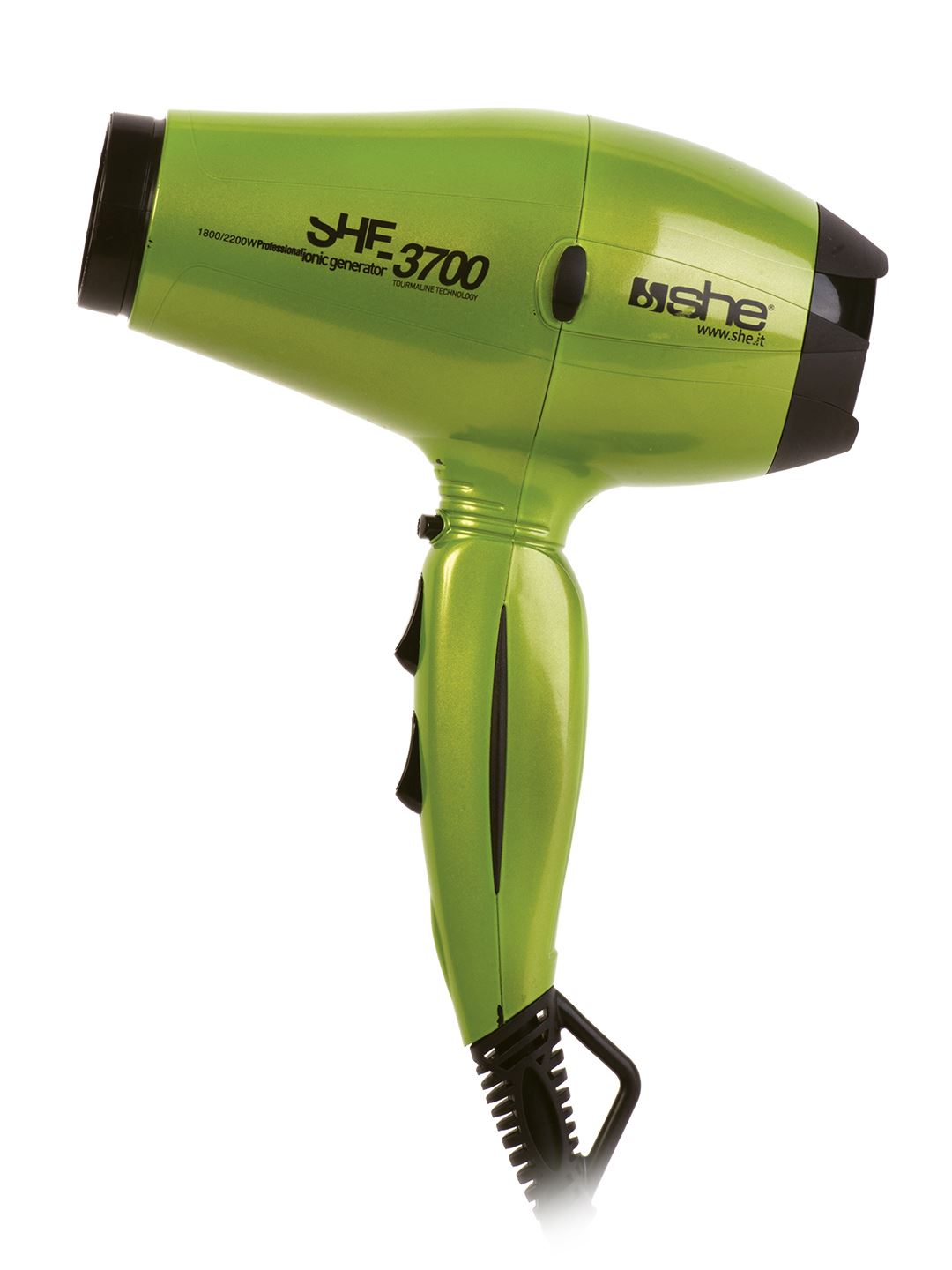 SHE 3700 - Secador de pelo compacto de cerámica y turmalina