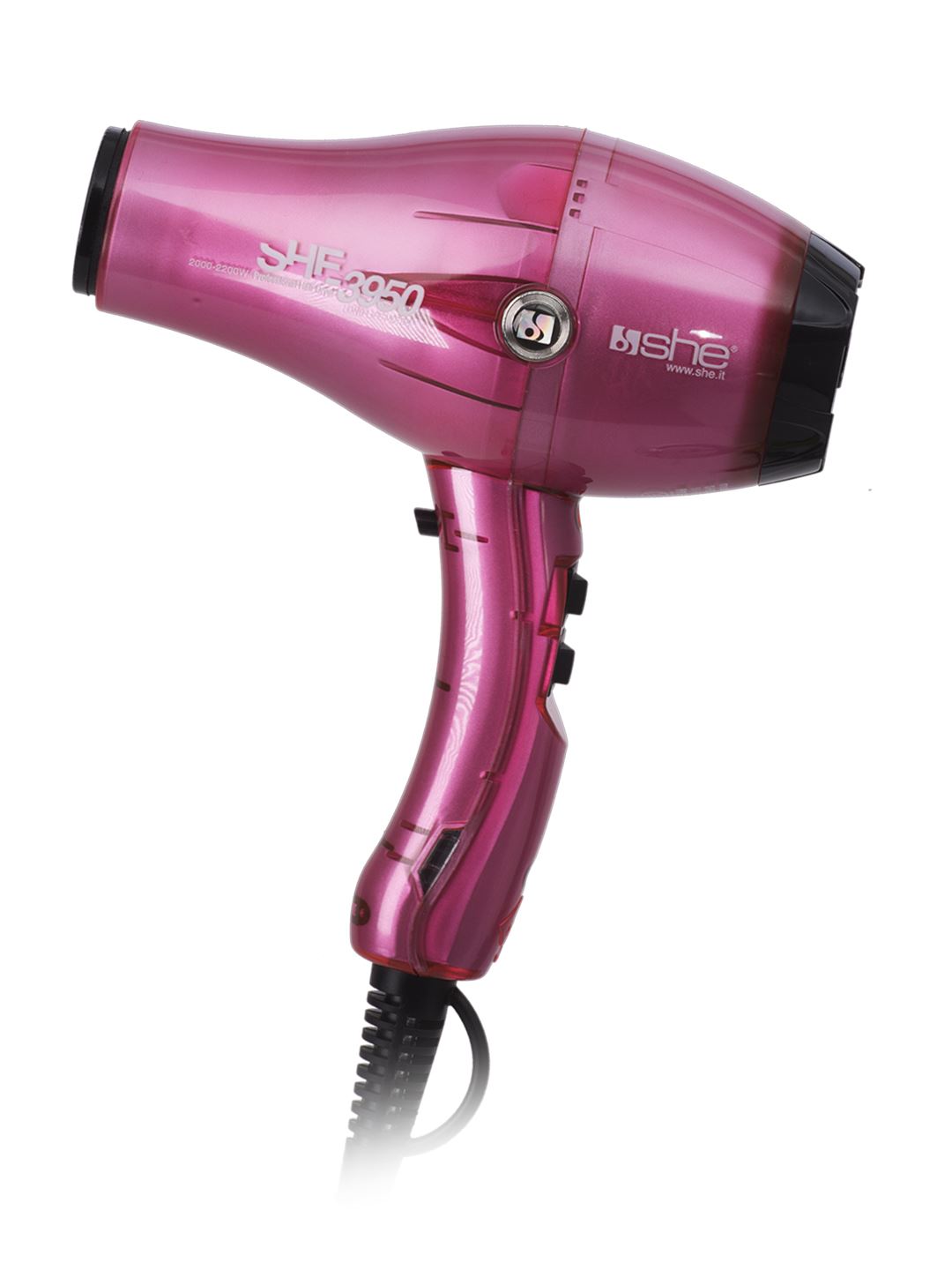SHE 3950 – Secador de pelo ultraligero