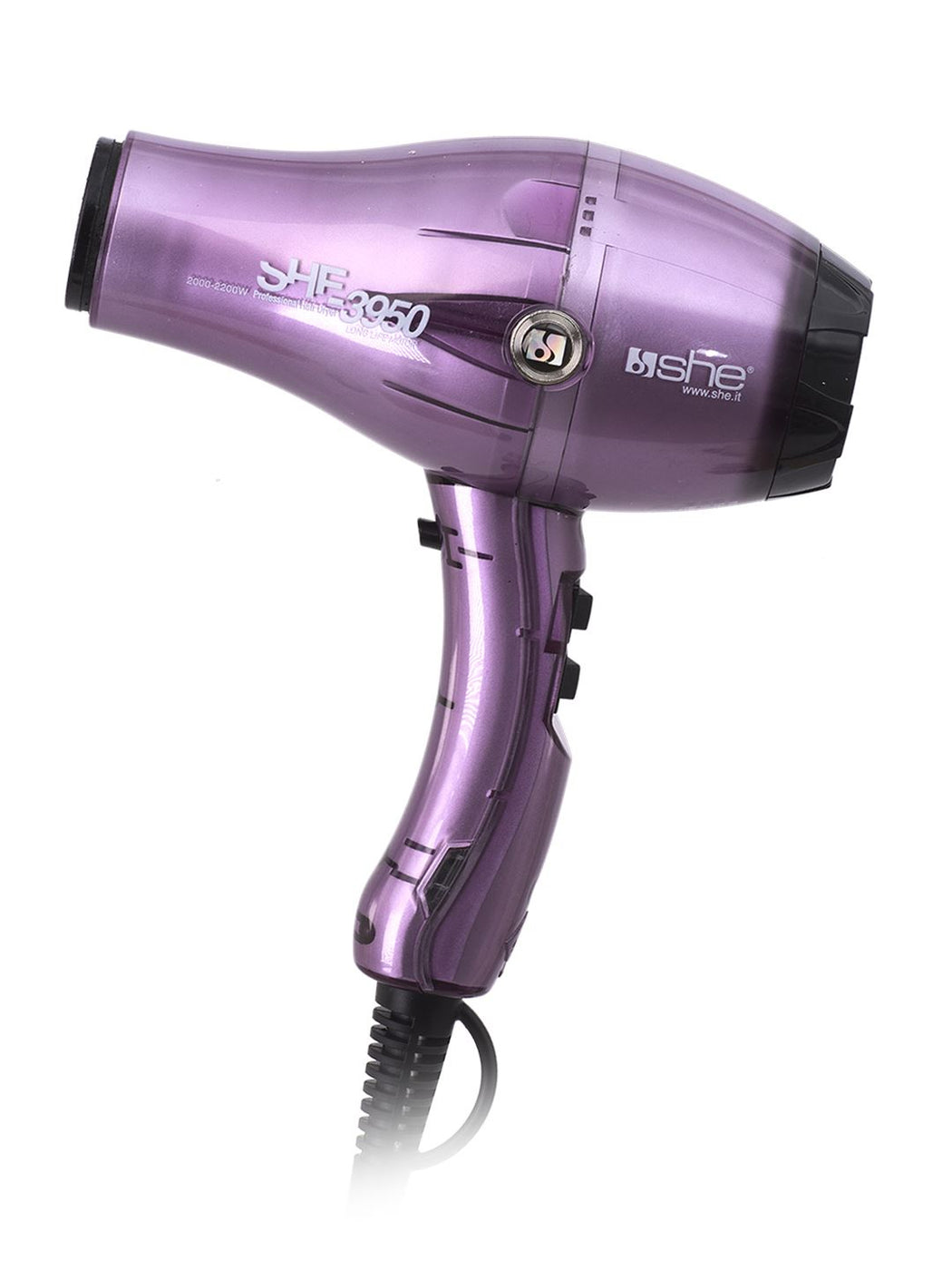 SHE 3950 – Secador de pelo ultraligero