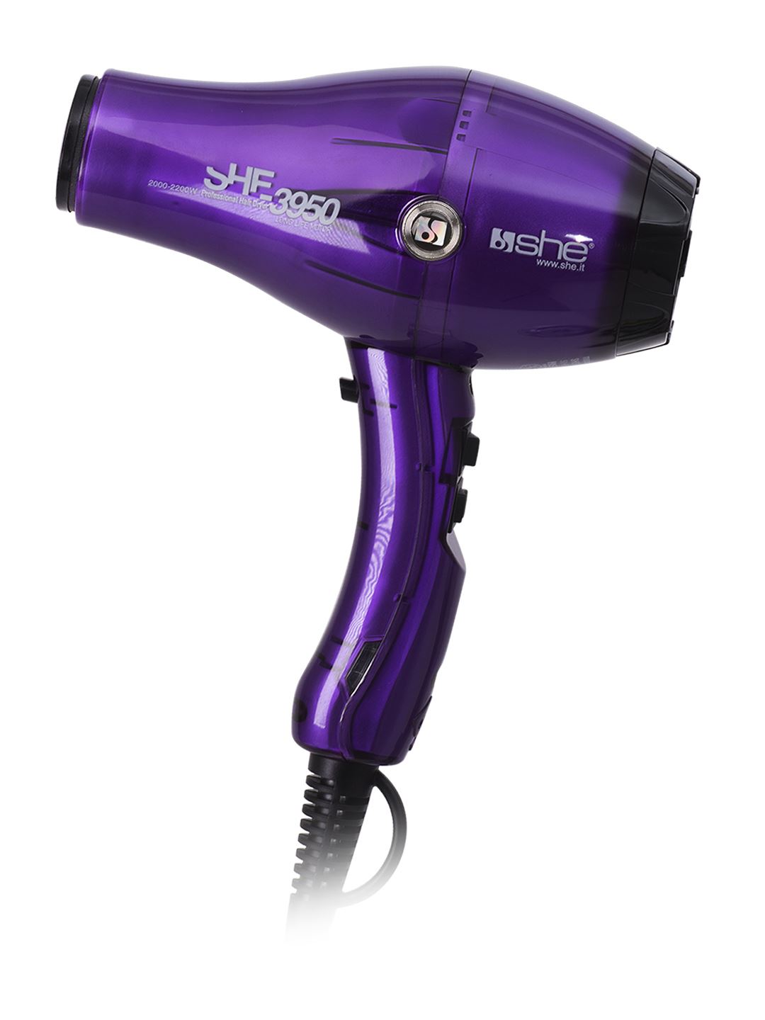 SHE 3950 – Secador de pelo ultraligero