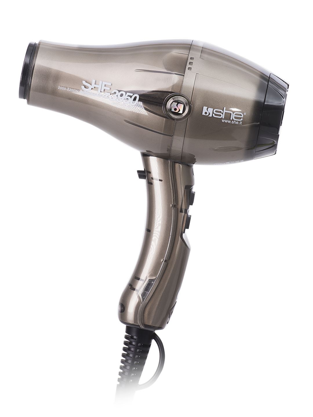 SHE 3950 – Secador de pelo ultraligero