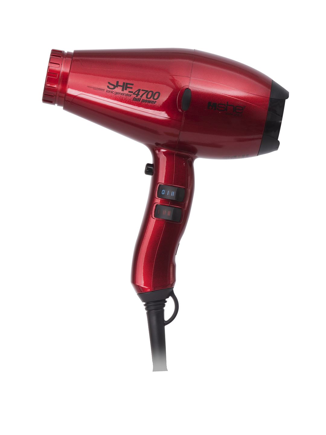 SHE 4700 – Secador de pelo ultraligero