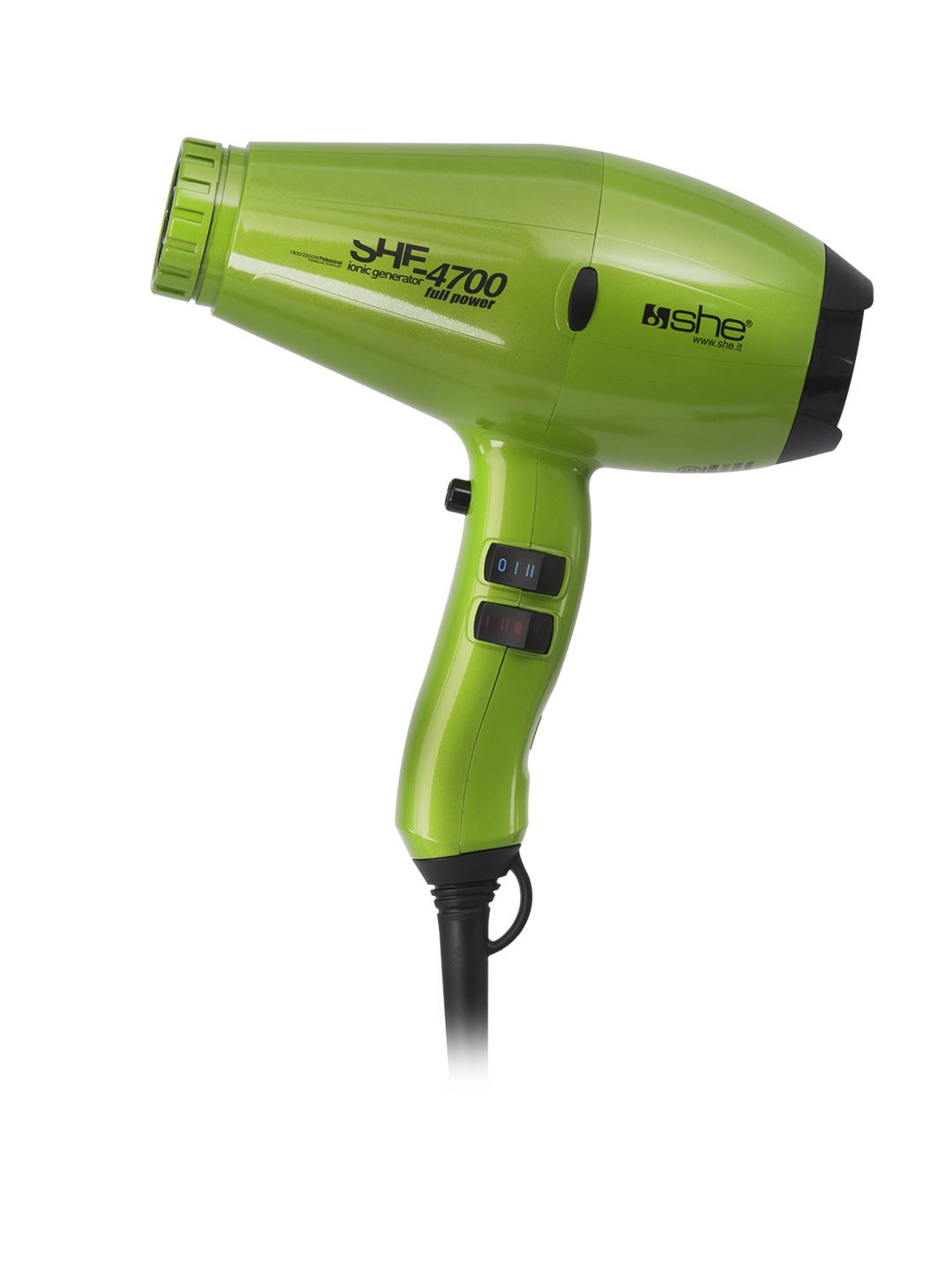 SHE 4700 – Secador de pelo ultraligero