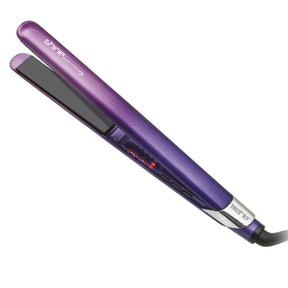 SHINE BLACK TITANIUM 24 – Plancha para el cabello de titanio y nano turmalina